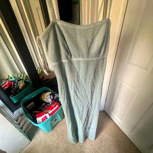 Dress Lori Ann Montreal size 2 light blue sparkle